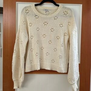 Barely ever worn!! 100% cotton Madewell sweater